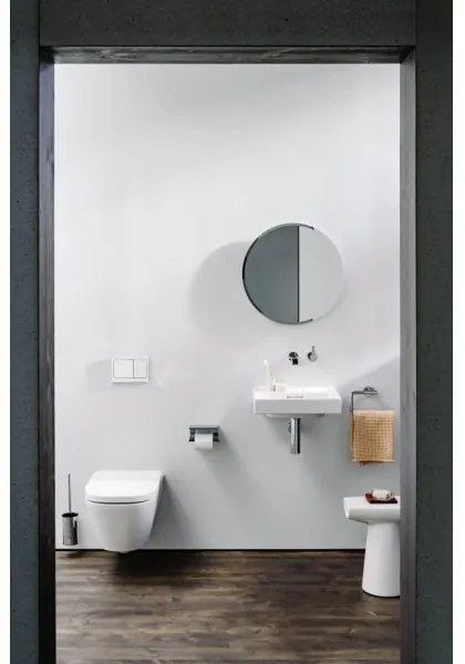 LAUFEN H3840610040001 - Perie WC de perete NIARA, crom lucios
