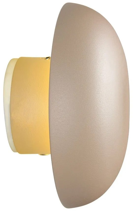 Aplică de perete bej LED cu USB Davey – Trio