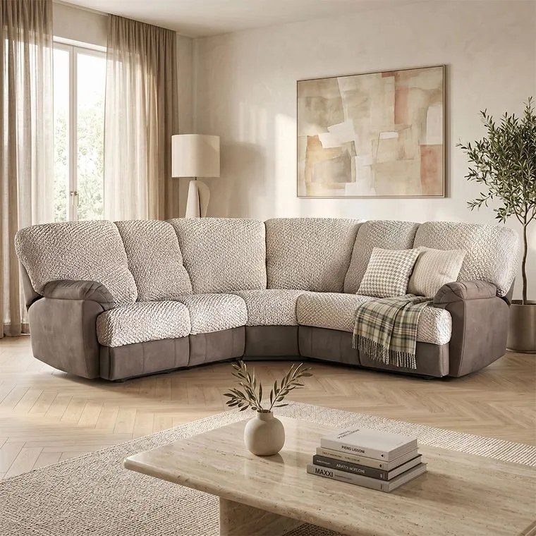 Gaico Huse bielastice MODULO bej pernă de sprijin M (60-90 cm x 81-130 cm)