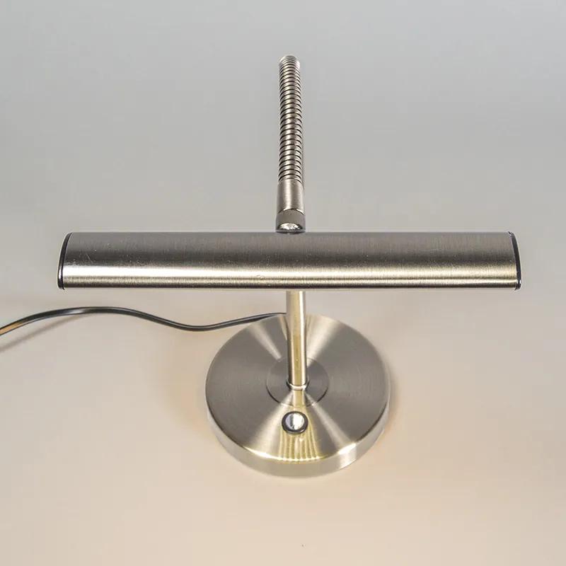 Lampă de masă modernă din oțel cu LED - Tablou
