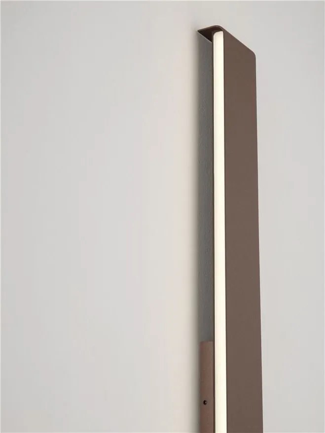 Aplica exterior corten liniara 100cm IP65 LED 3000K RANGE