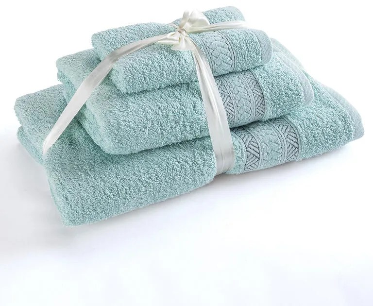 Set de prosoape şi prosop de baie frotir BERGER 3 buc