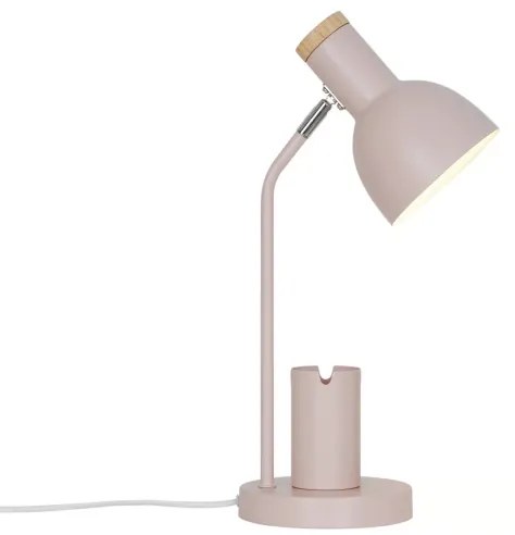 Nordlux - Lampă de masă DEVONE 1xE27/15W/230V roz