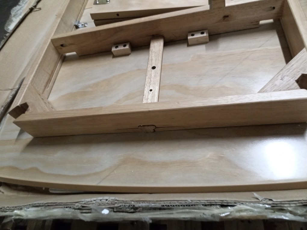 Oferta Masa de dining cu blat in decor stejar BRANDO 120(160)x80, extensibila II. calitate