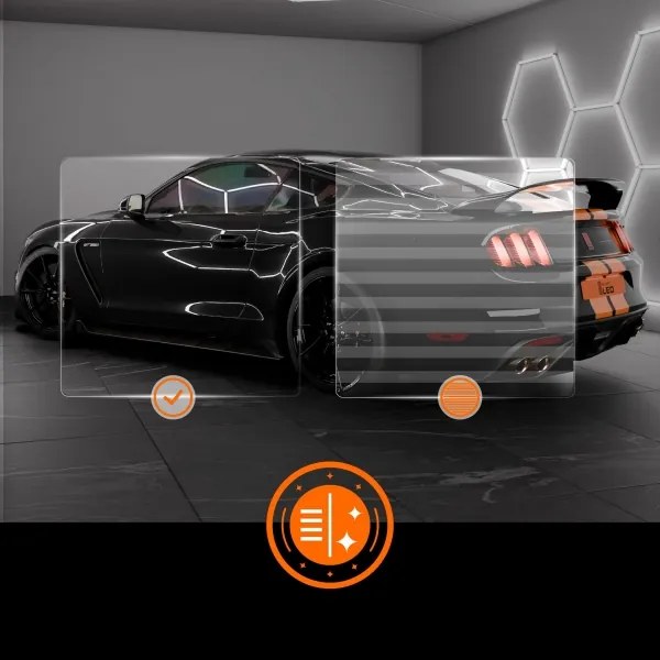 Plafonieră LED 570W/85-265V 6500K 522x298 cm CRI 90 IP44, albă