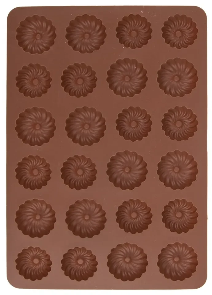 Formă de copt pentru mini-prăjiturele Bundt din silicon 22x32 cm – Orion