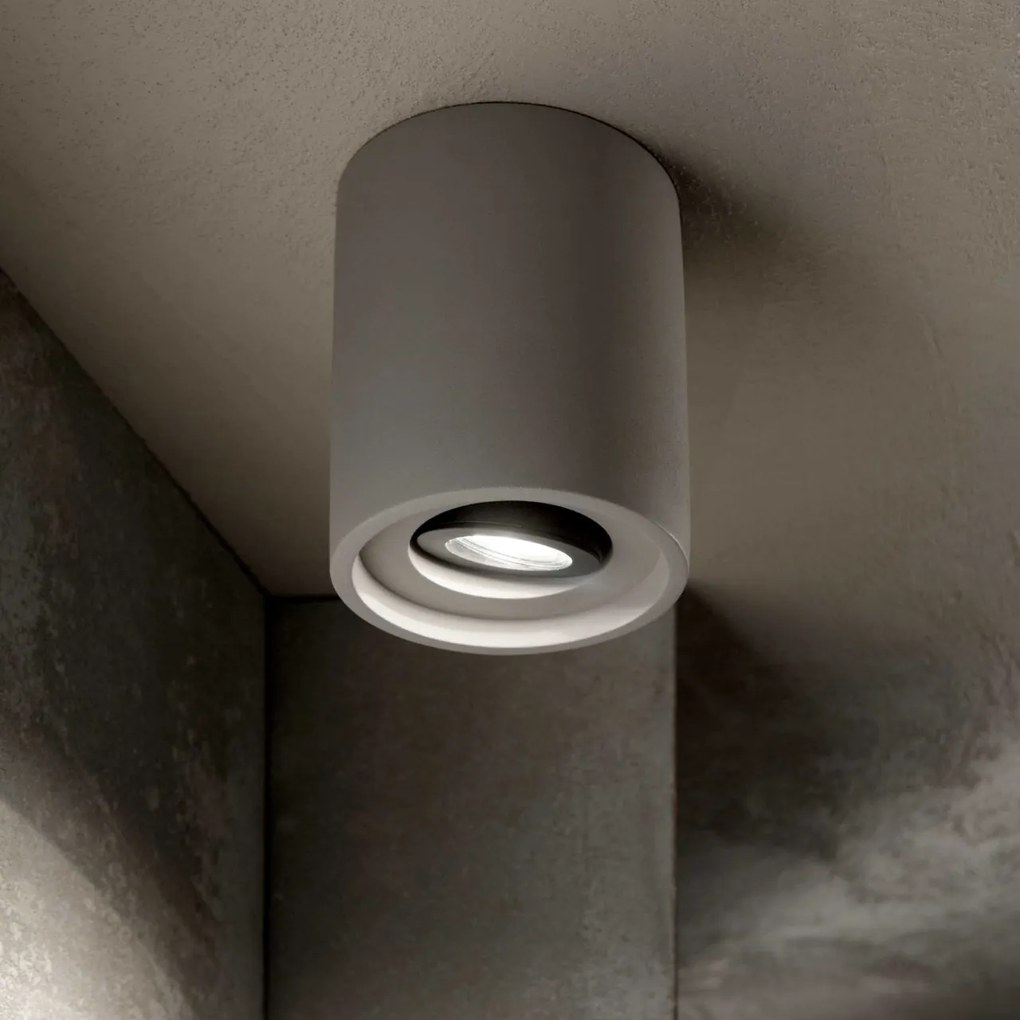 Spot aplicat / Plafoniera design modern minimalist OAK PL1 ROUND CEMENTO
