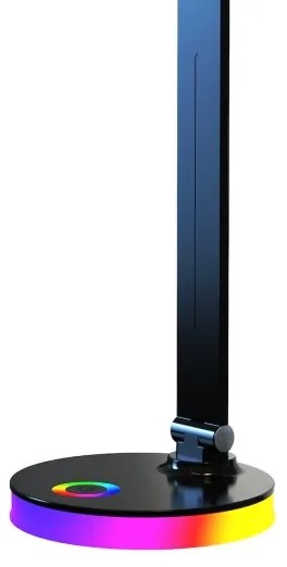 Lampă LED RGBW de masă BRUNO LED/5W/5V 3000/4500/6000K negru