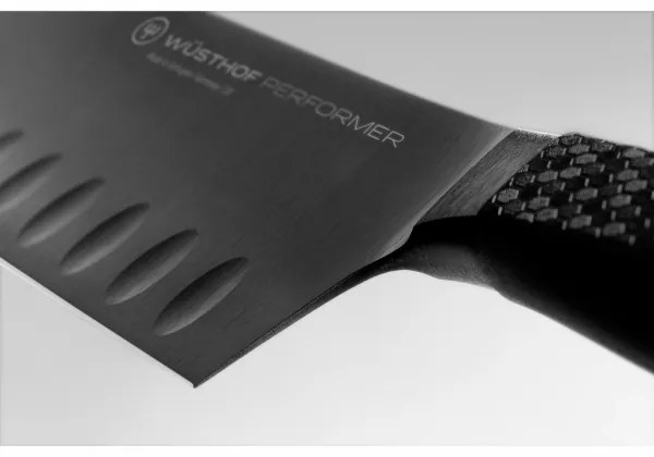 Wüsthof Performer cuțit santoku bucătărie 17 cm negru
