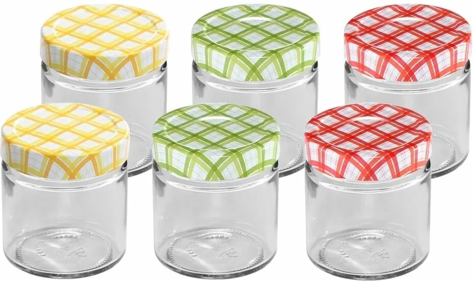 Set 6 borcane de conservare TescomaDELLA CASA, 0,2 l, 200 ml