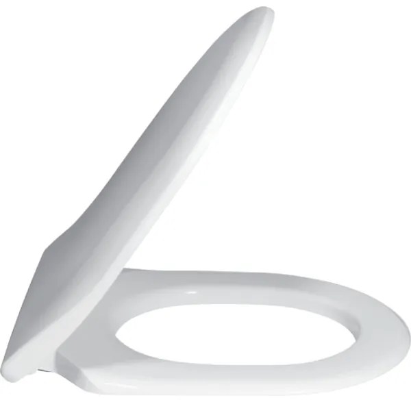 Capac WC slim, Villeroy&Boch Architectura, cu inchidere lenta, Alb Alpin, 9M70S101