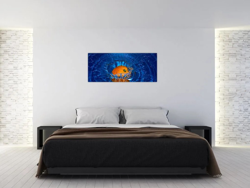 Tablou - portacala în apă (120x50 cm)