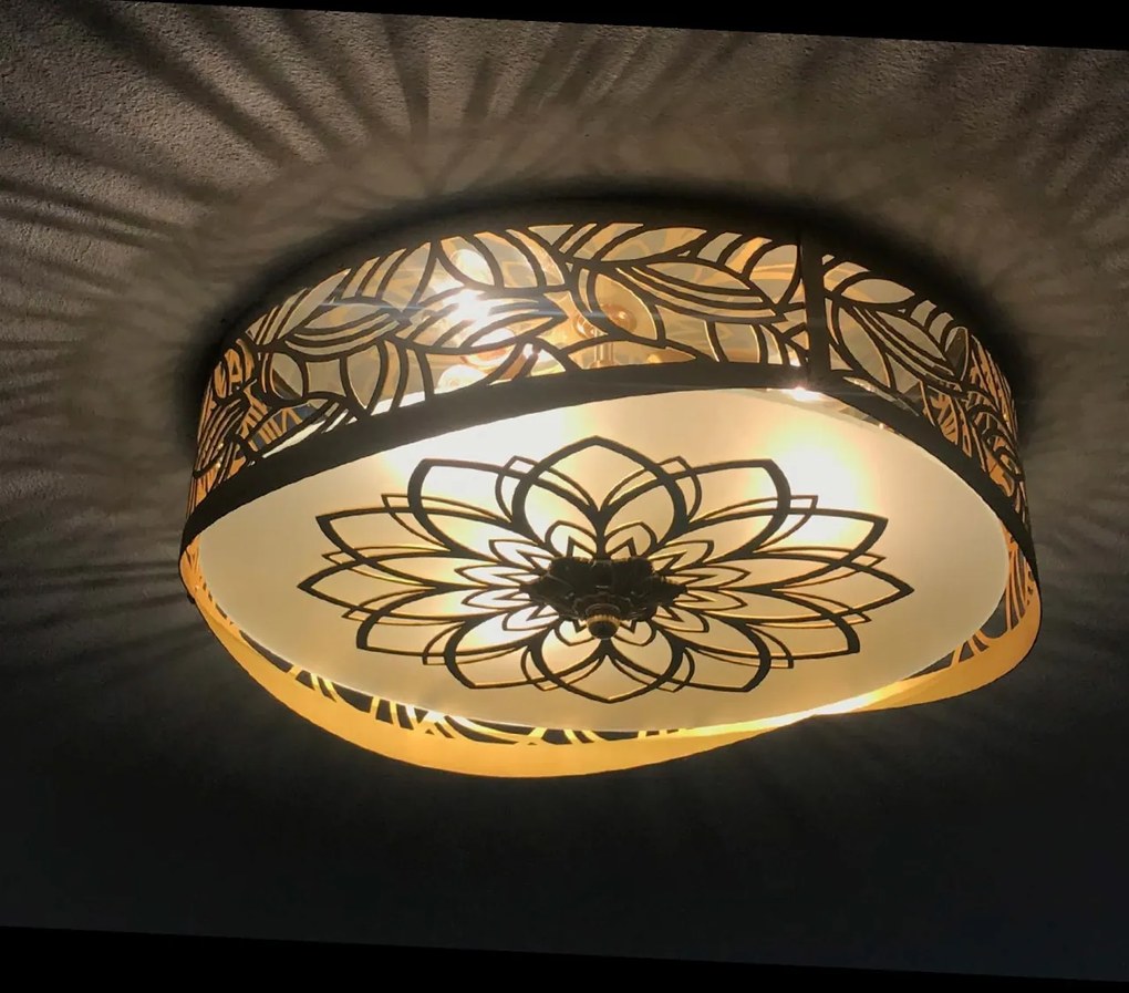 Plafoniera moderna design LUX GLORY 02-CH
