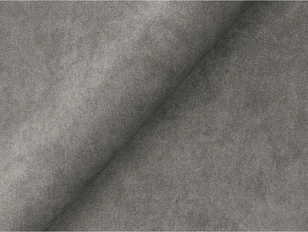 Colțar gri cu tapițerie din catifea (în formă de "U") Aloha – Makamii