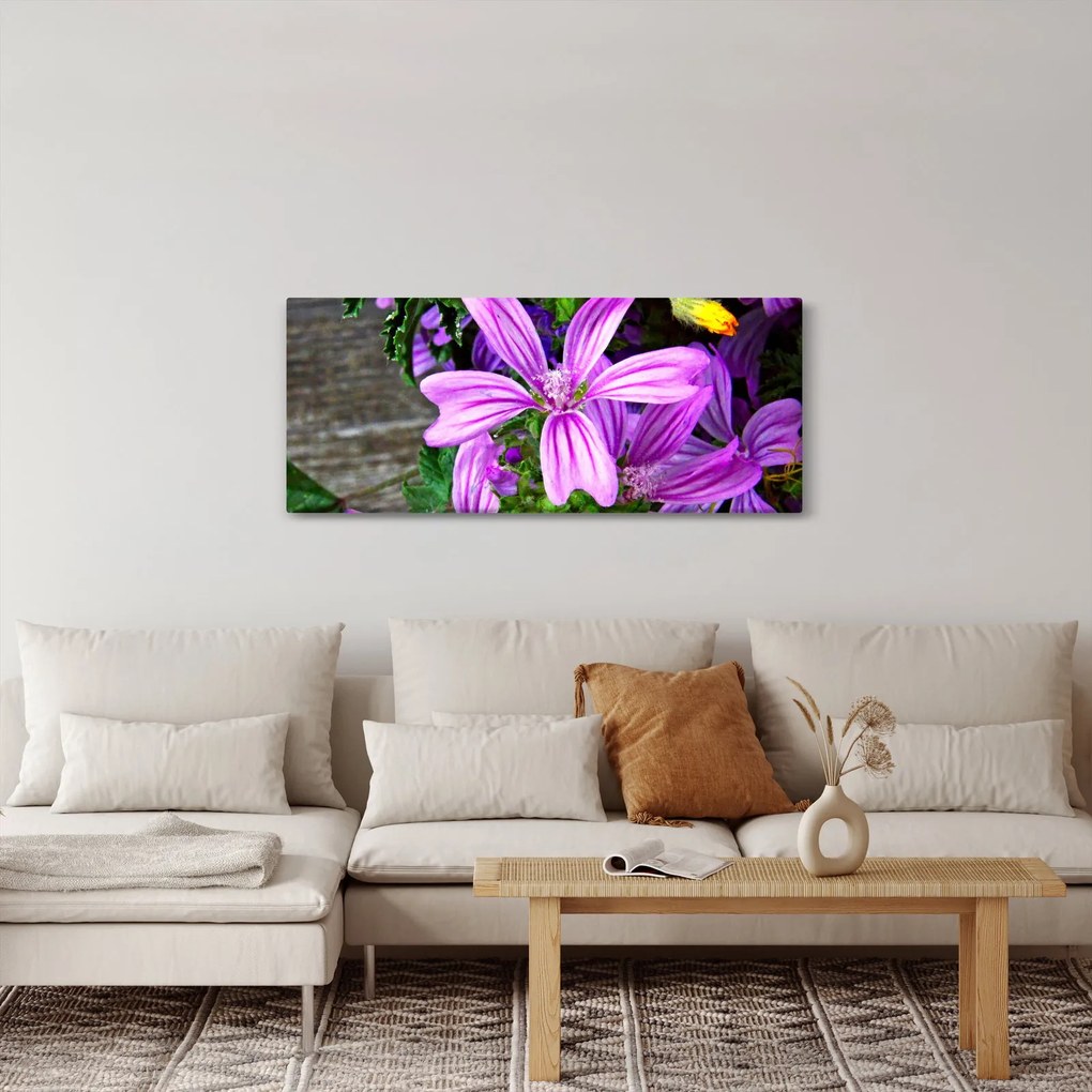 Tablou -flori de câmp (120x50 cm)