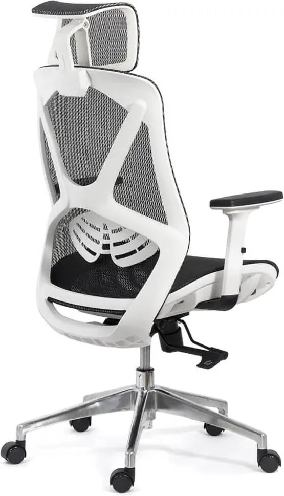Scaun ergonomic SYYT 9503 negru, tetieră 2D și șezut culisant