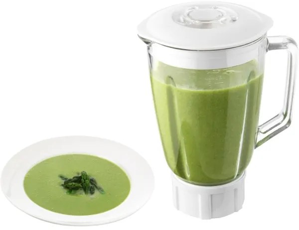 Robot de bucătărie cu castron din oțel inoxidabil Sencor 1000W/230V gri