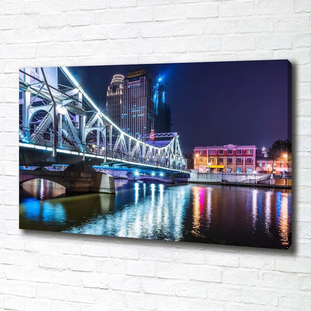 Tablou pe pânză canvas Shanghai pod