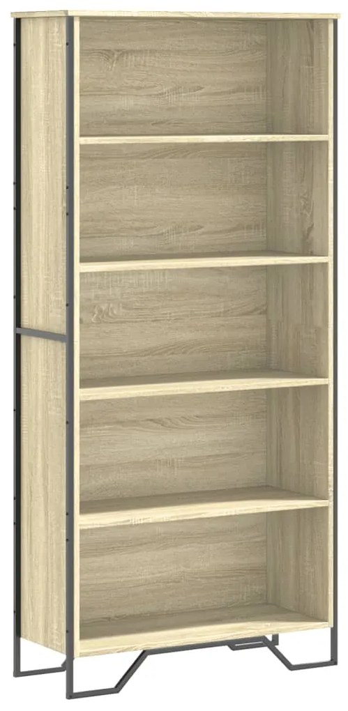 3295313 vidaXL Bibliotecă, stejar sonoma, 80x31x169 cm, lemn prelucrat