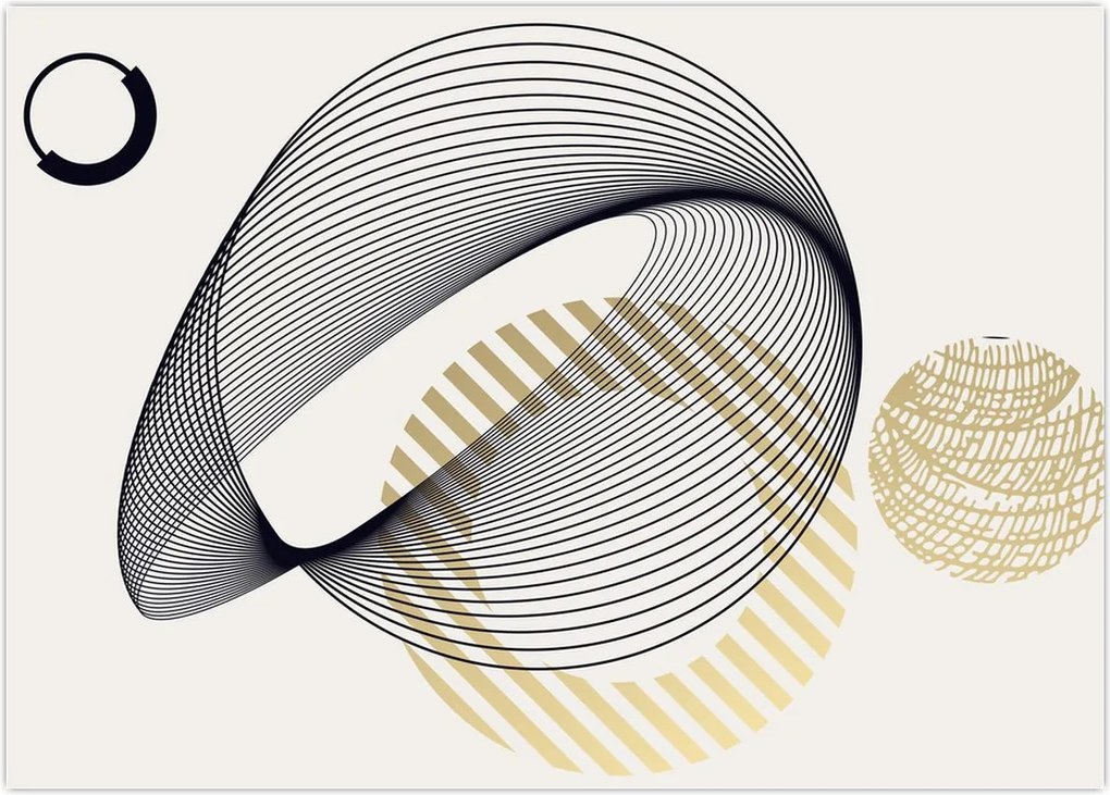 Tablou - Forme geometrice N⁰3 (70x50 cm)