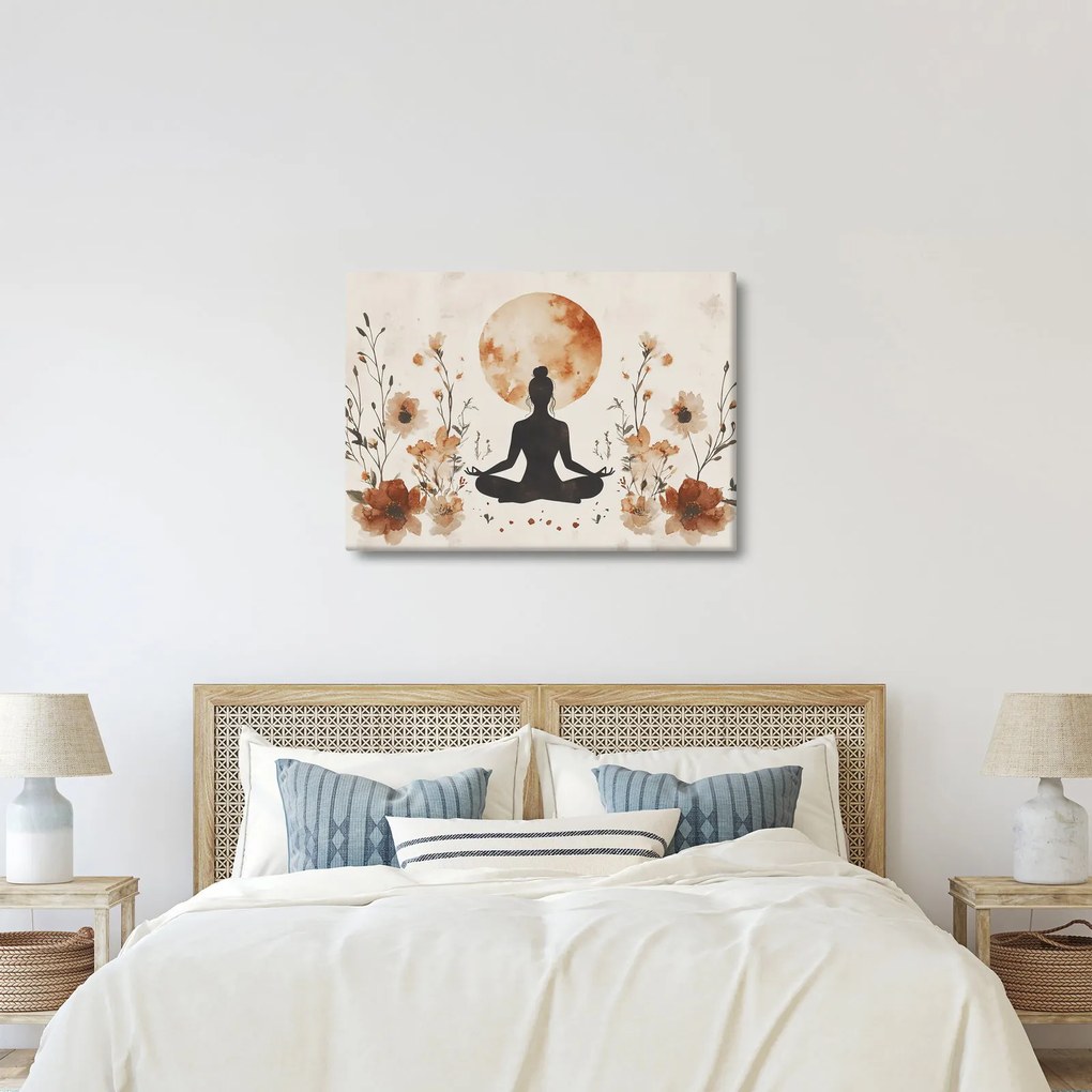 Tablou - Yoga Portocalie (70x50 cm)