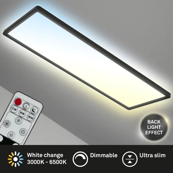 Plafonieră LED dimabilă SLIM LED/23W/230V Brilo + telecomandă
