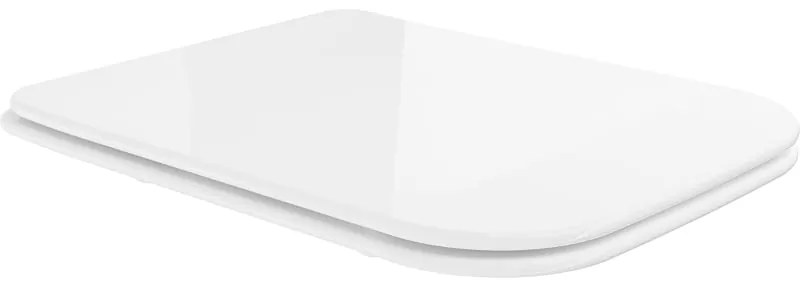 Mexen capac WC cu închidere lentă slim, duroplast, alb lucios - 39090100