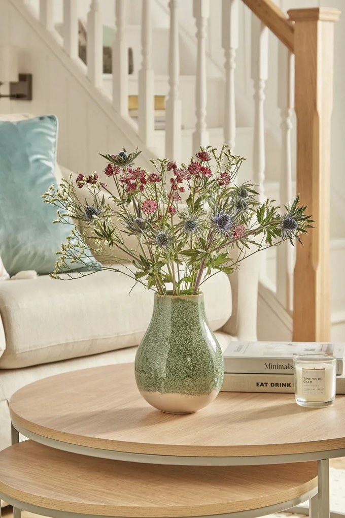 Vaza Infinity Green Spring (21,5cm inaltime, 16,5cm latime) Black Friday