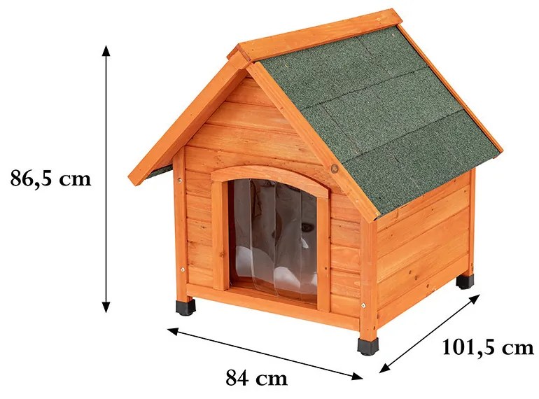 Cușcă pentru câini Smiley Classic „L” 85x101x87 cm
