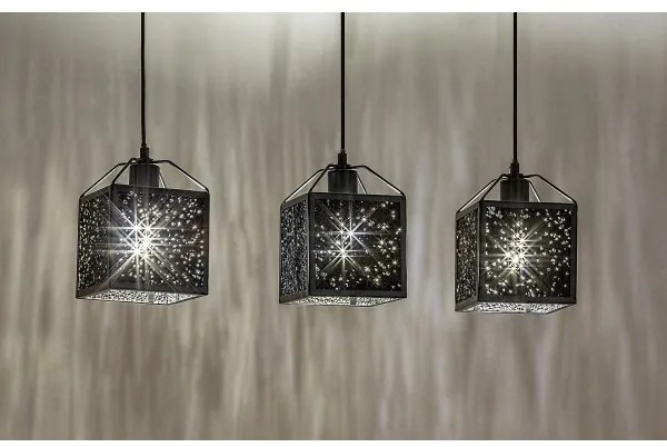 Lustră pe cablu Rabalux 72219 SAMILO 3xE27/40W/230V negru