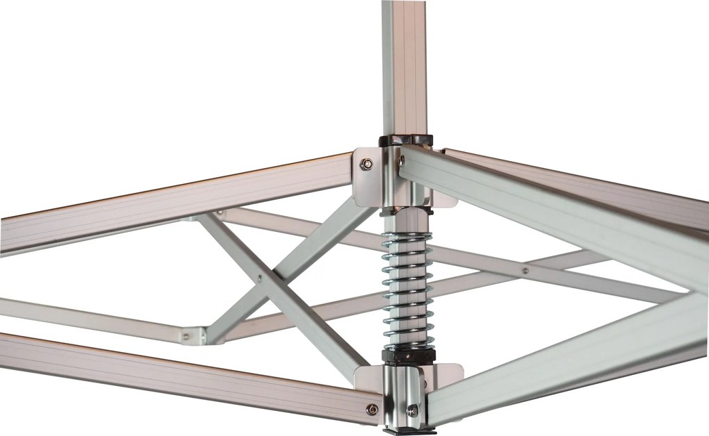 Cort pliabil 4×4 m – aluminiu HEXAGON PROFI, Albastru