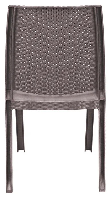 Scaun de grădină din plastic Vanda, cappuccino