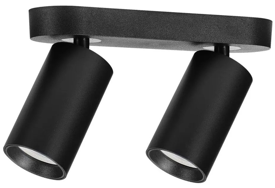 Rabalux 73082 - Spot YORLI 2xGU10/7W/230V negru