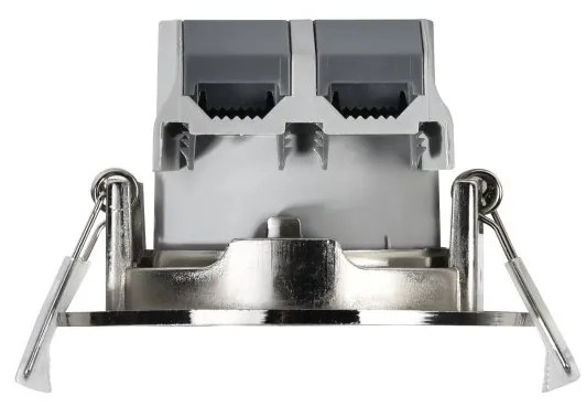 Set de 3 spoturi incastrabile baie LED dimabil Fremont 3-Kit IP65 4000K argintiu