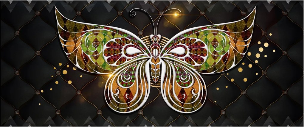 Tablou - Fluture magic (120x50 cm)