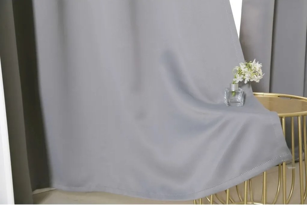 Draperie OXFORD gri deschis 140x270 cm Agatat: Rejansa