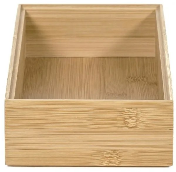 Organizator Compactor Bamboo Box, 30 x 15 x 6,35 cm, lemn natural