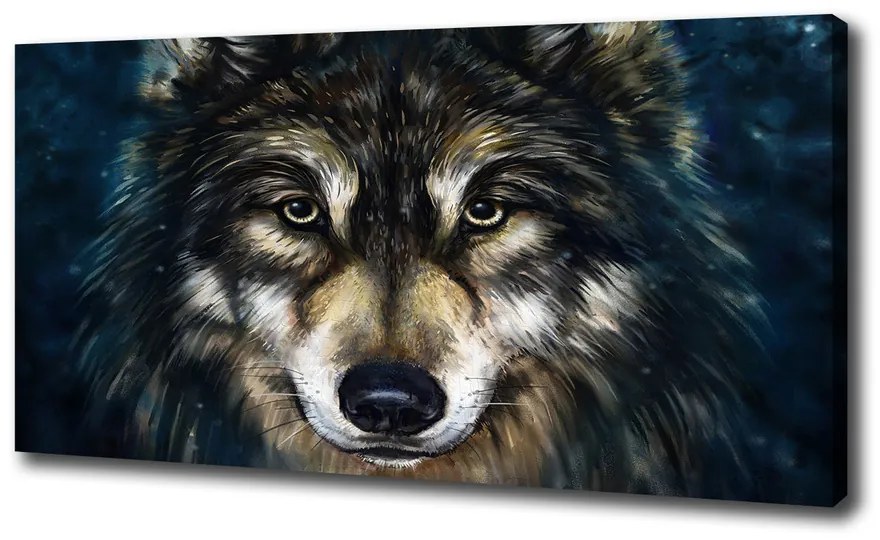Print pe canvas Lupi