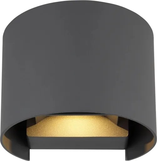 Globo 34168R - Aplică de perete LED pentru exterior VERONIKA 2xED/3W/230V IP54
