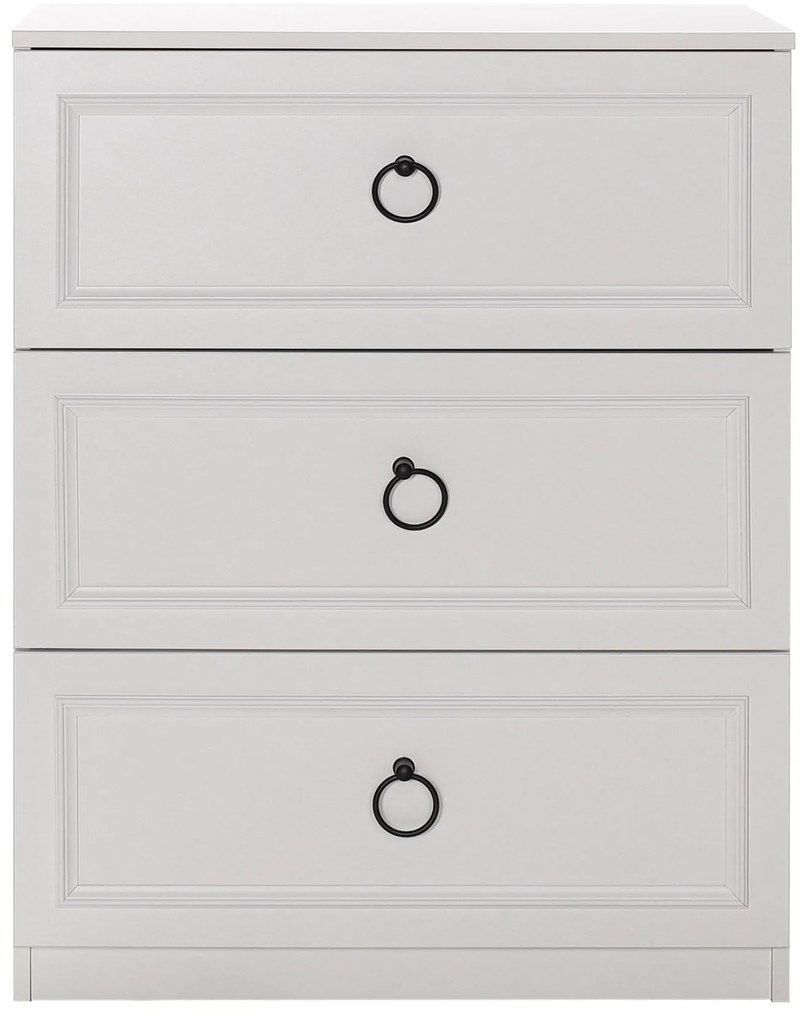 Comodă Nukela 3 (alb) . 1093730