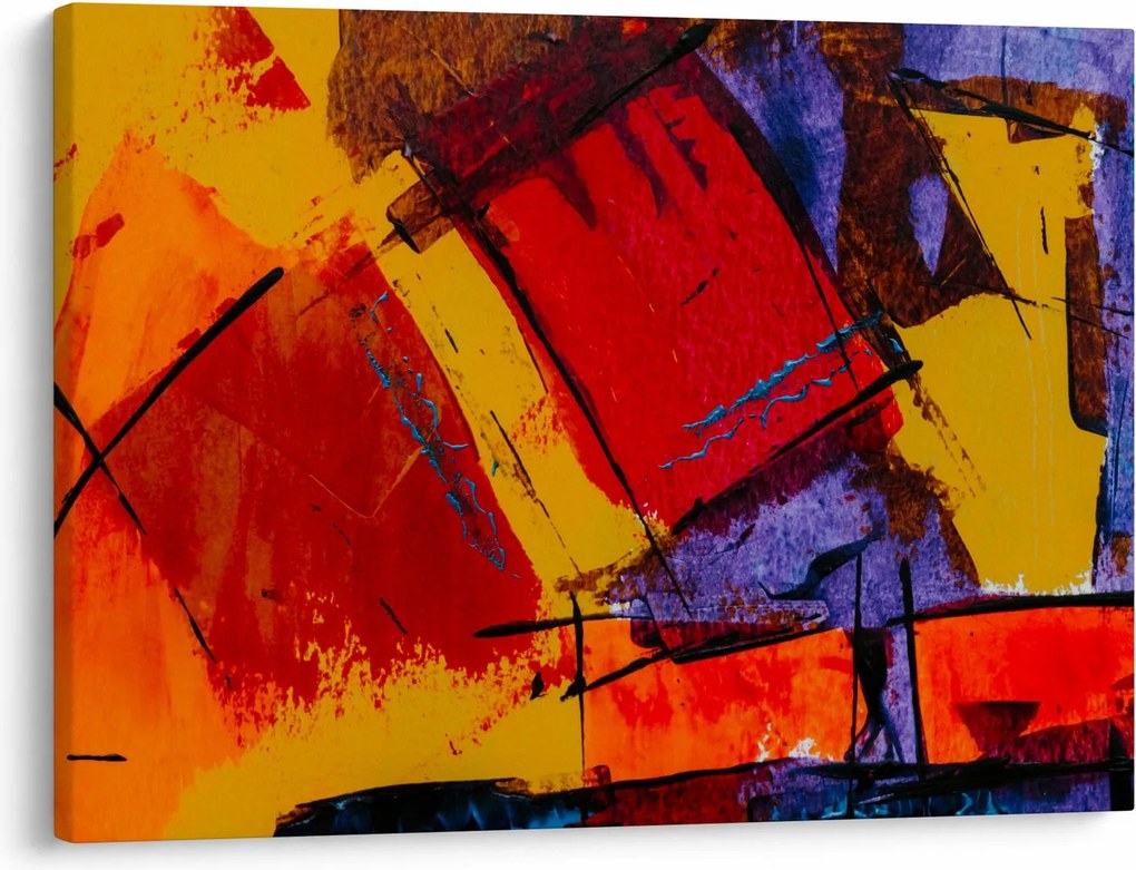 Tablou cu abstracție (70x50 cm)