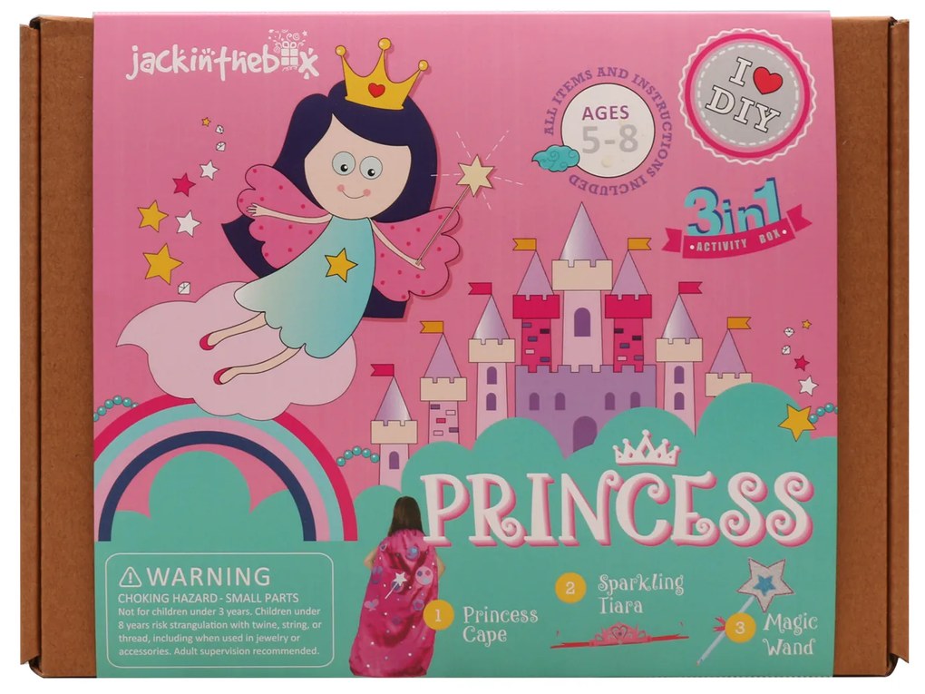 KIT CREATIE 3-IN-1 PRINTESA - JACK IN THE BOX (JK10012)