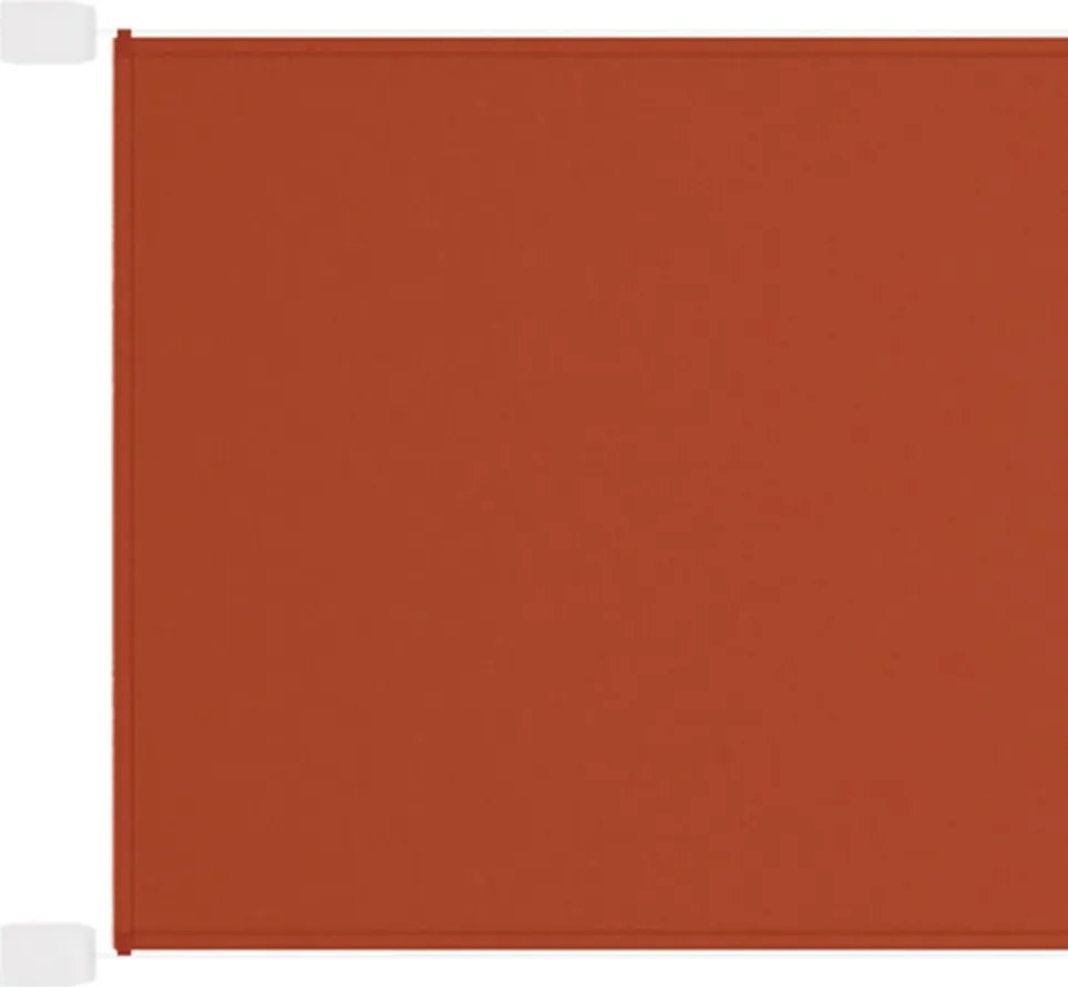 vidaXL Copertină verticală, teracotă, 140x420 cm, țesătură Oxford
