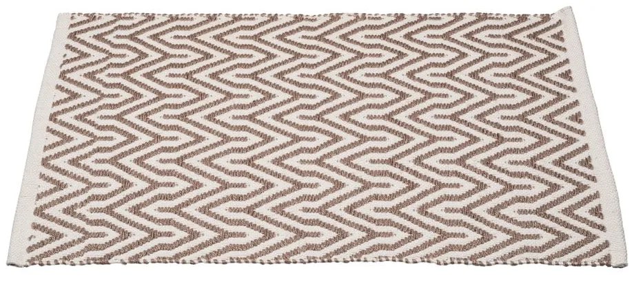 Covoraș de baie bej din plastic reciclat 50x80 cm Altai – Wenko