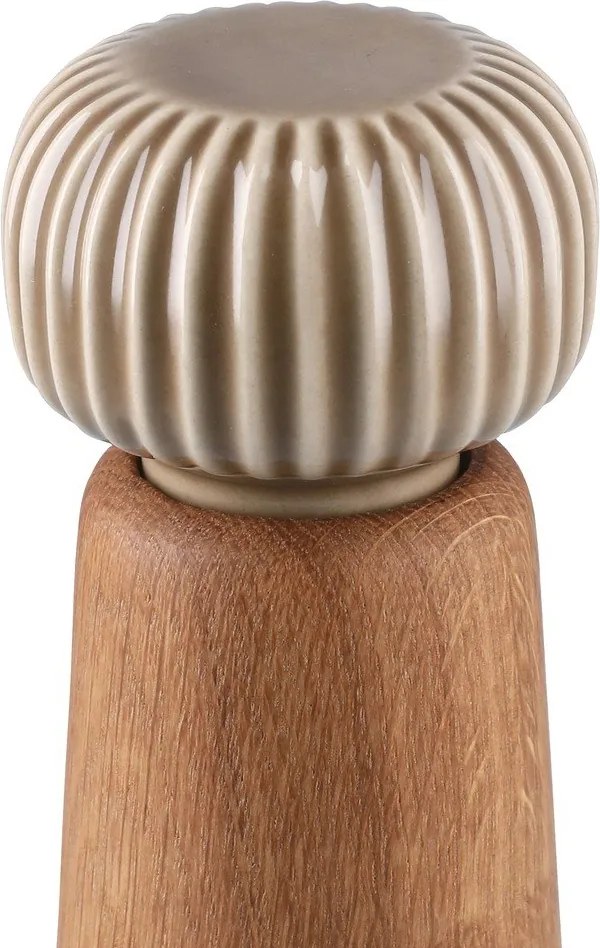 Recipient pentru sare și piper în culoare naturală din lemn masiv Hammershøi – Kähler Design