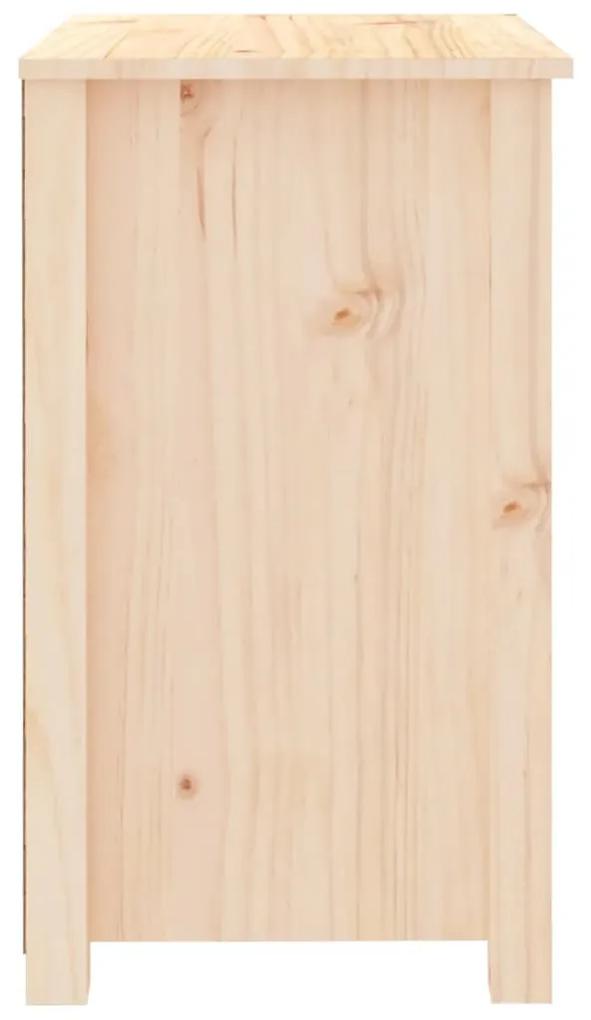 Noptiera, 50x35x61,5 cm, lemn masiv de pin 1, Maro