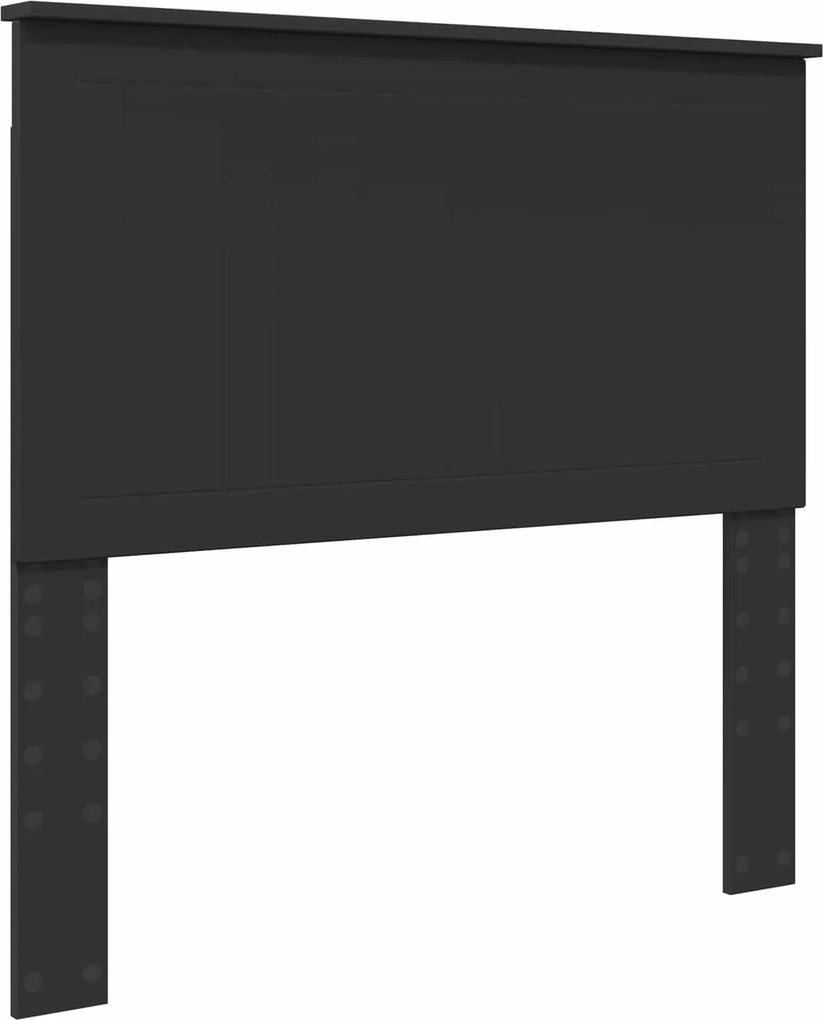 vidaXL Tăblie cap cu headboard Stejar Negru 100 cm Lemn compozit