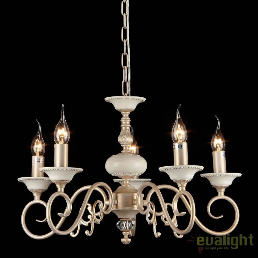 Candelabru elegant cu 5 brate Perla MYARM337-05-R