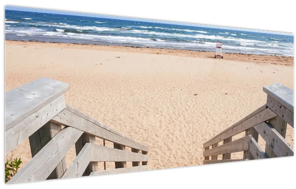 Tablou - Plajă (120x50 cm)
