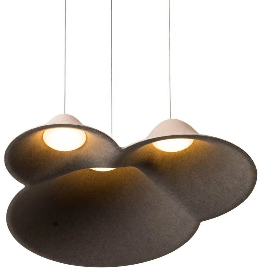 Lustra suspendata design modern Bellmond crem